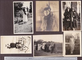 She&#39;s in Fashion! Ladies in Sharp Attire Snapshots, ca. 1920s - (6) Photos - $12.25