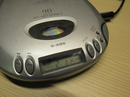 Panasonic SL-S262 S-XBS Anti Shock Memory CD Player works great! - $23.76