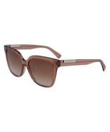 NEW Longchamp LO 644S 272 Crystal Nude Sunglasses with Brown Gradient Le... - $79.15
