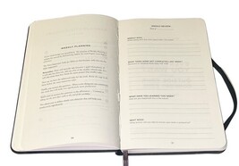 Productivity Planner by Intelligent Change Black Hardcover READ CONDITION image 3