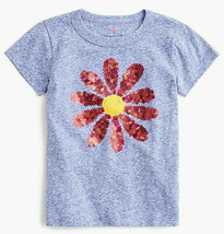  J.Crew Girls  Kids&#39; sequin daisy T-shirt  - $17.81+