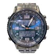 Stauer Metropolis Chronograph 32262 Calendar Dual Time Works - $50.00