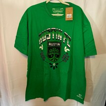 Mitchell &amp; Ness Men&#39;s Green Austin FC Serape T-Shirt Size XXXL NWT - $716.76 MXN