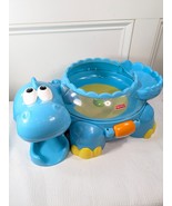 Fisher-Price Go Baby Go! Poppity Pop Musical Dino blue dinosaur toy NO B... - $21.00