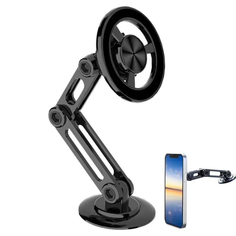 Magnetic Mobile Phone Holder Windshield Hands-Free Automobile Mounts Phone Stand - £24.64 GBP