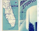 Visit Marine Studios Brochure St Augustine Florida 1940&#39;s Oceanarium  - £27.18 GBP