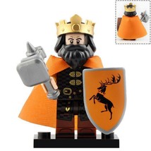 King Robert Baratheon (Ruler of Seven Kingdoms) Game of Thrones Minifigure - £2.19 GBP