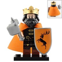 King Robert Baratheon (Ruler of Seven Kingdoms) Game of Thrones Minifigure - $2.75