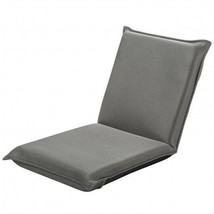 Adjustable 6 positions Folding Lazy Man Sofa Chair Floor Chair-Gray - Color: Gra - £45.53 GBP