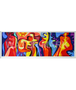 art, Augusto Marin, Limited Edition, silk screen, &quot;Asoleadas&quot; - $400.00