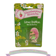 VINTAGE STRAWBERRYLAND MINIATURES STRAWBERRY SHORTCAKE LIME CHIFFON BALL... - $17.10