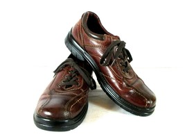 Johnston Murphy Brown Leather Lace Up Casual Oxfords Shoes Men&#39;s 8.5 M (... - $38.49