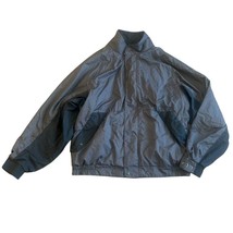 DryJoys by FootJoy Grey Black Houndstooth Windbreaker Jacket Size XL Men&#39;s - $58.05