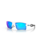NEW* Oakley FLAK 2.0 XL WHITE Polished w PRIZM Sapphire Sunglass OO9188-94 - $138.59
