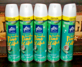(5) Glade Air Freshener Room Spray Notes of BLUE SPRUCE &amp; FRESH CEDARWOOD - £19.60 GBP