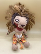 Disney Lion King Simba Plush Broadway Musical Show Stuffed Doll Tribal Clothing - £6.68 GBP