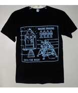 Imagine Dragons Concert Tour T Shirt Vintage 2014 Into The Night Size Small - $54.32 CAD