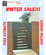 Durable side gate | Metal Designer Steel Gate | Factory direct prices - $21,994.59 MXN