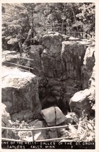TAYLORS FALLS MN ONE OF THE WELLS~DALLES OF THE  ST CROIX~REAL PHOTO POS... - £4.77 GBP