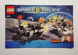 LEGO Space Police 5970 Freeze Ray Frenzy Instruction Manual ONLY  - $6.92