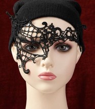 Gothic Sexy Lace Face Eye Mask Masquerade Ball Costume Party Halloween - £10.62 GBP