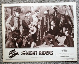 The Night Riders Original 1953 Re-Release Lobby Card John WAYNE- 3 Mesquiteers - £35.54 GBP