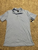 NWT CAMBRIDGE CLASSICS kids Blue polo school uniform collar Size XL 14/16 - $74.79