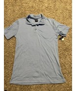 NWT CAMBRIDGE CLASSICS kids Blue polo school uniform collar Size XL 14/16 - $1,423.96 MXN