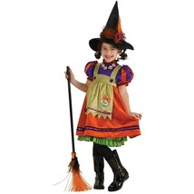 Orange Classic Witch Halloween Costume by Rubies Girls Size Lg 12-14 NEW - $16.95