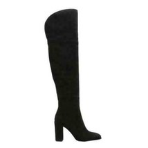 Kenneth Cole Women Over the Knee Riding Boots Jack US 10M Black Leather - £71.20 GBP