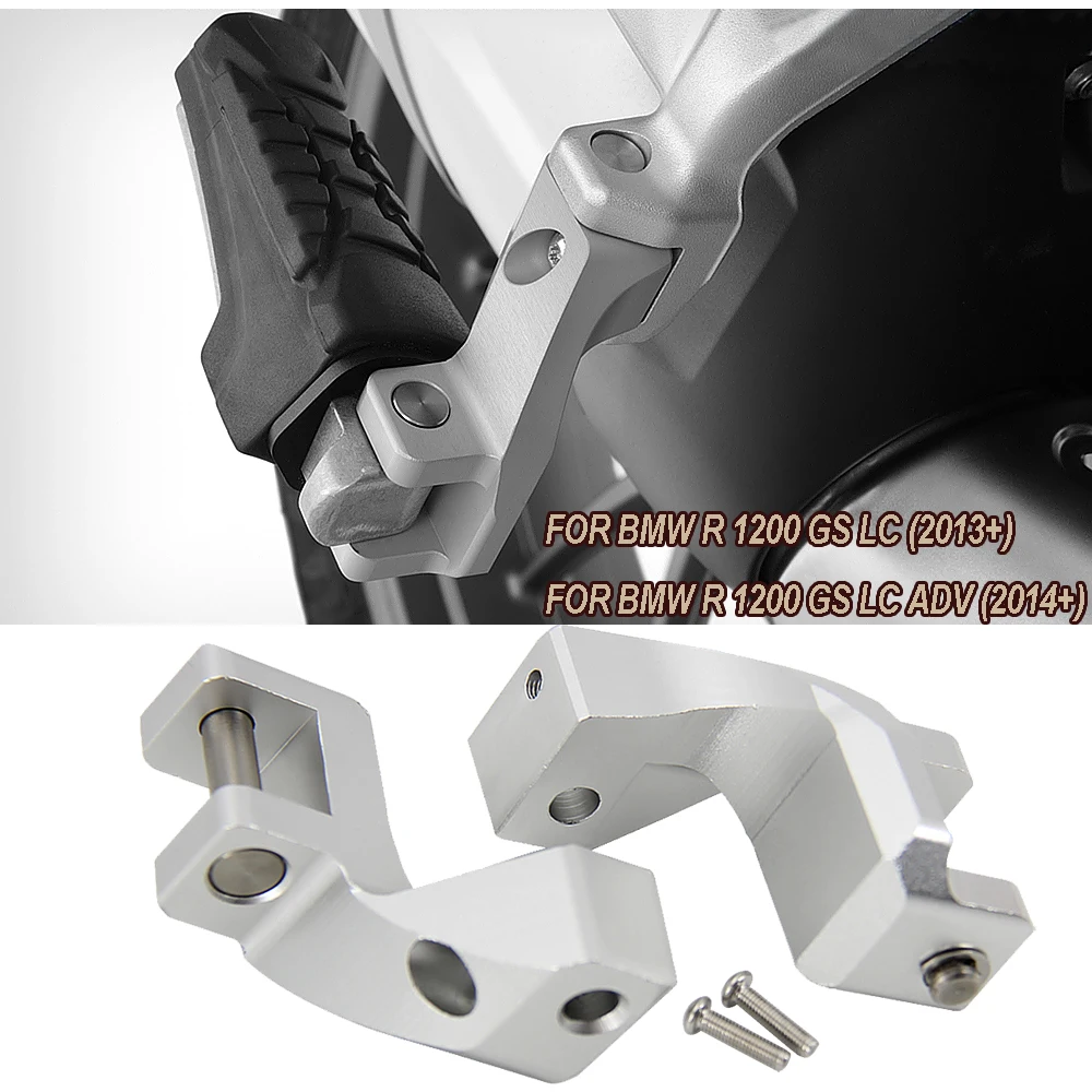 Motorcycle Passenger Footpeg Lowering Kit For BMW R1200GS LC Adventure ADV - $21.65