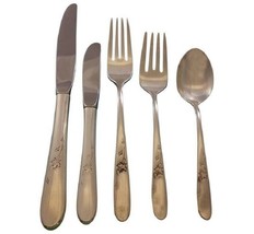 Autumn Leaves by Reed and Barton Sterling Silver Flatware Set 8 Service 50 Pcs - £2,370.13 GBP