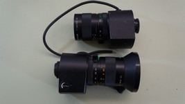 Lot of 2 Fuji H6X12.5DM TV Zoom Lens 1:1.4/12.5-75 C Mount - For Parts - £39.20 GBP