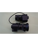 Lot of 2 Fuji H6X12.5DM TV Zoom Lens 1:1.4/12.5-75 C Mount - For Parts - £39.05 GBP