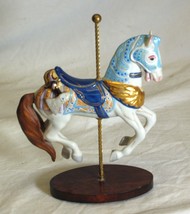 Treasury Carousel Art Circus Carnival Armored Horse William Manns Franklin Mint - £47.36 GBP