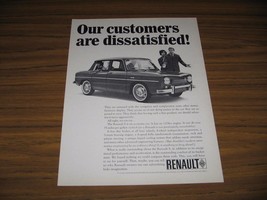 1966 Print Ad The &#39;66 Renault 8 Economy Car 4-Door - $10.51