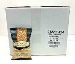 Pinnacle Ground Coffee, Colombian Supremo, 64/3oz Pre-Portioned Packets - $2,627.75 MXN