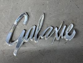 1961 1962 Ford Galaxie Dash Panel Glove Box Lid Emblem Door Appliqué Mol... - $32.24