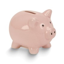 Pink Ceramic Piggy Bank - £19.97 GBP
