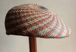 Original Panama Hat from Montecristi - Flat cap &quot;Ivy - red&quot; - £86.92 GBP