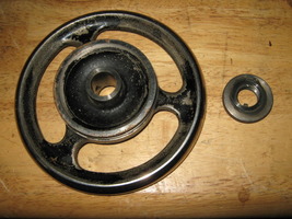 Vintage Davis Vertical Feed Hand Wheel w/ Locking Nut &amp; Washer - $15.00