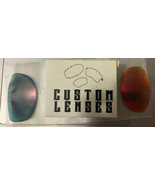 CUSTOM LENS , LENS REPLACEMENT Compatible OAKLEY FLAK JACKET Red Mirror - $110.61 MXN
