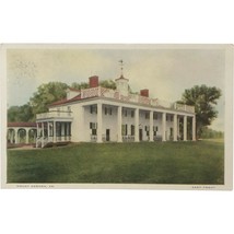 Vtg Postcard, East Front, Mount Vernon, home of George Washington - £7.91 GBP