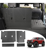 4 Door Ford Bronco Rear Seat Mat Protector Pets - £36.39 GBP