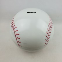Baseball Stadium Metal Piggy Bank 9 Inches Wide Large Round Coin Bank - £7.37 GBP