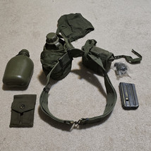 VTG US Military Vietnam Web Belt Set Nylon Belt w/ 100 RD Pouch Medical ... - $3,256.85 MXN