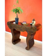 Solid Wood Sideboard Teak Console Rustic Bali New - $19,226.79 MXN