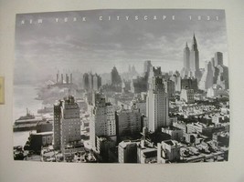 New York City Scape 1931 Commercial Manhattan - $503.83 MXN