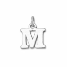 Precious Stars Sterling Silver Greek Alphabet Letter Bracelet Charm - Mu - £25.52 GBP