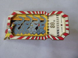 Disney Trading Broches Dssh Dumbo 80th Anniversaire Groupe Billet - £111.82 GBP